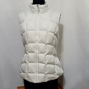 Down Puffer Vest / Cinched Waist